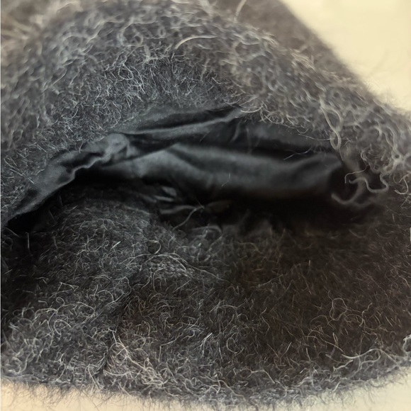 Yell Charcoal Grey boxy 100% alpaca women’s coat. P - Picture 10 of 16